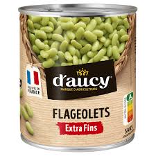 flageolets extra fins d'aucy 400g