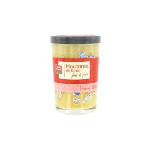moutarde de dijon verre decore 20cl belle france