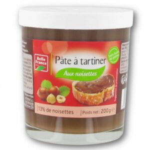 pate a tartiner auxnoisette et cacao 200g belle france