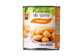 4x4 pomme de terre entières belle france 800g