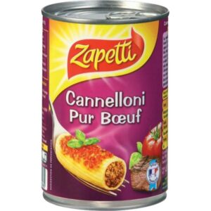 cannelloni pur bœuf zapetti 400g